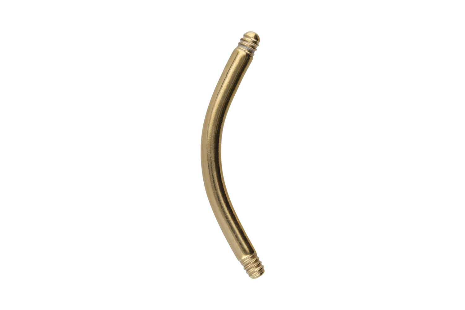 Titan Piercing Banane ohne Kugeln